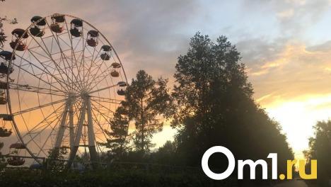 Названа причина остановки работы колеса обозрения в омском парке