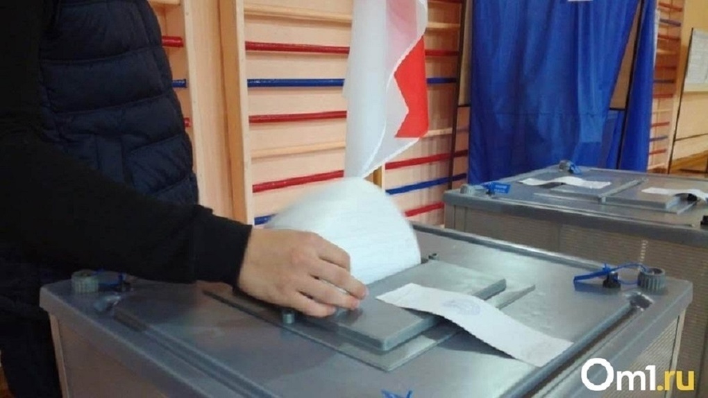 Новосибирцев возмутила большая очередь на избирательном участке: люди вынуждены голосовать в одном месте