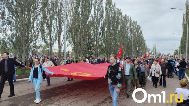 В парке Победы после празднования 9 Мая демонтировали фонари