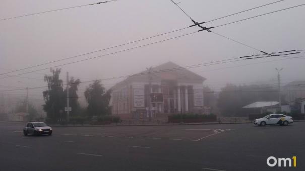 Как ёжики в тумане: Омск окутал густой смог