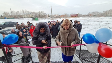 В селе Красная Горка Омского района открыли новый дом культуры