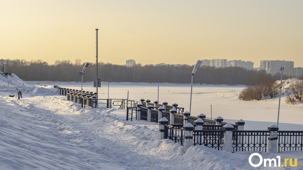 Омск в праздничные выходные окажется в снежном вихре