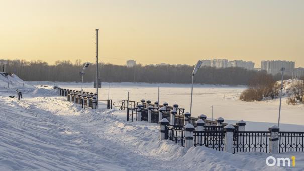 Омск в праздничные выходные окажется в снежном вихре