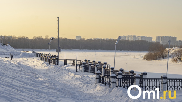 Омск в праздничные выходные окажется в снежном вихре