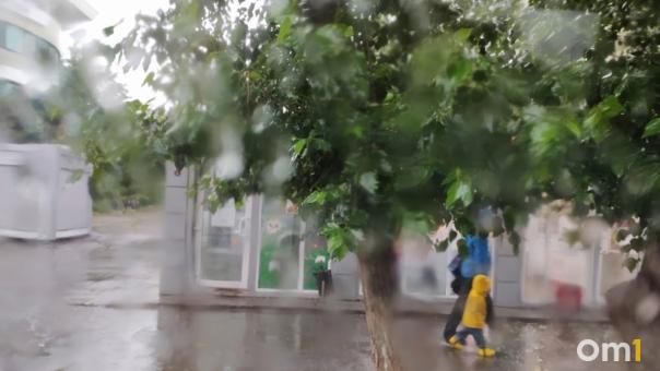 Омичам пообещали на выходные минусовую температуру, сильный ветер и дождь