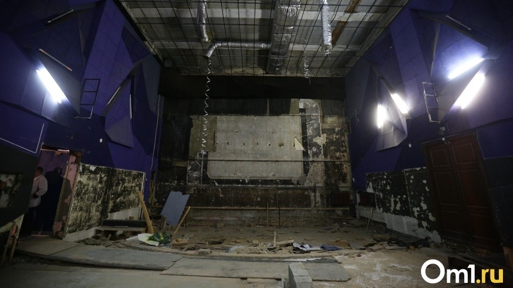 У будущего театра Афанасьева в Новосибирске рухнула крыша