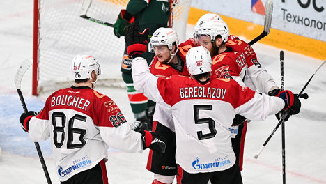 «Авангард» взял реванш и победил «Ак Барс» во втором матче полуфинала Кубка Гагарина