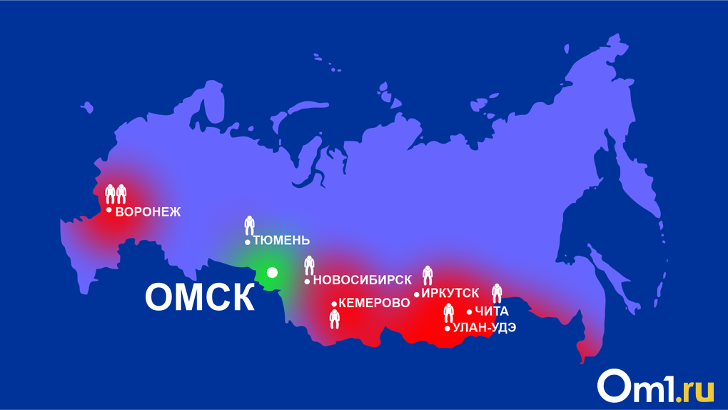 В каком городе находится омск. Омск на карте России. Омск на карте РОСРОССИИ. Карта России Омск на карте. Омск и Новосибирск на карте России.