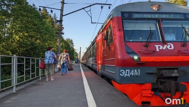 Омские электрички временно будут ездить по другому расписанию