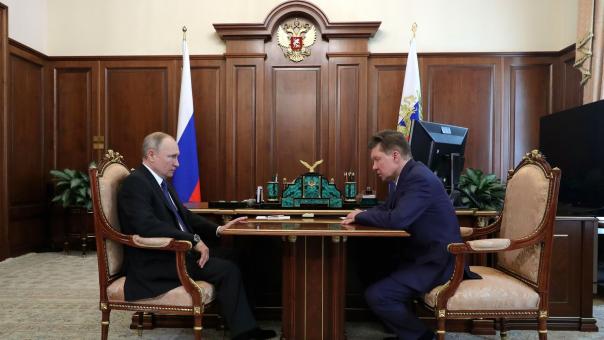 Путин присвоил звание Героя Труда главе «Газпрома» Алексею Миллеру