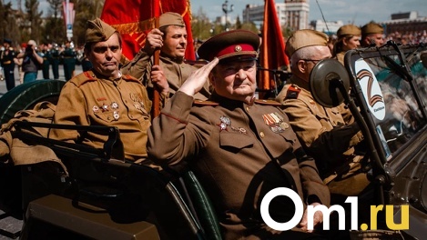 Как прошёл в Омске парад в честь 77-й годовщины Великой Победы. ФОТОРЕПОРТАЖ