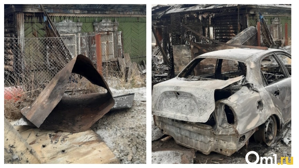 Разобрана крыша, дом в воде: пара новосибирцев с четырьмя детьми лишилась жилья из-за загоревшейся машины