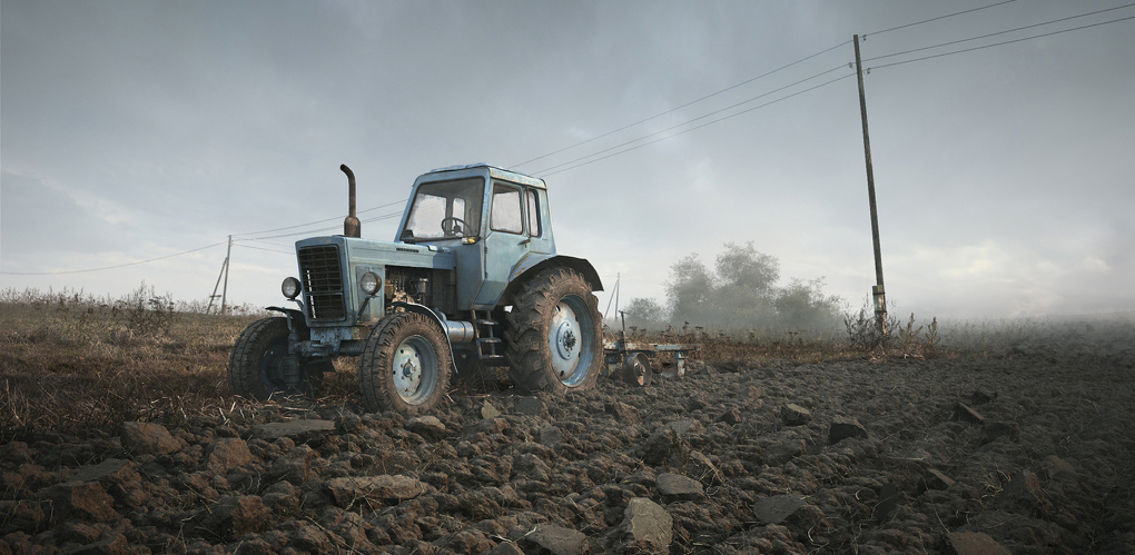 Правительство Омской области не смогло продать два трактора