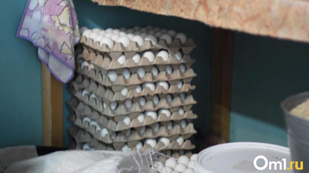 В Омской области продолжают ускоренными темпами дорожать яйца