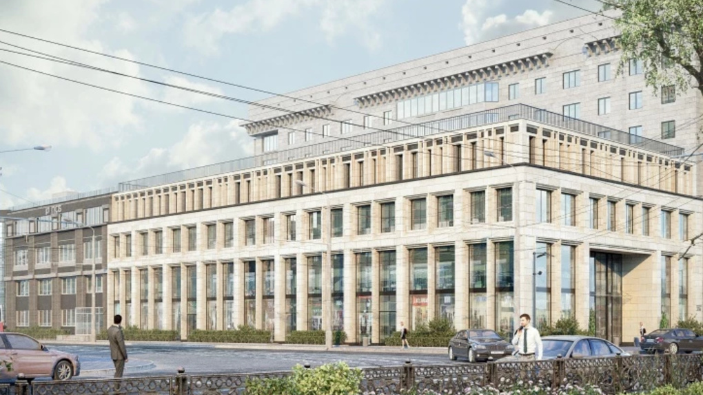 Из театра-долгостроя за зданием мэрии Новосибирска планируют создать торгово-выставочный комплекс