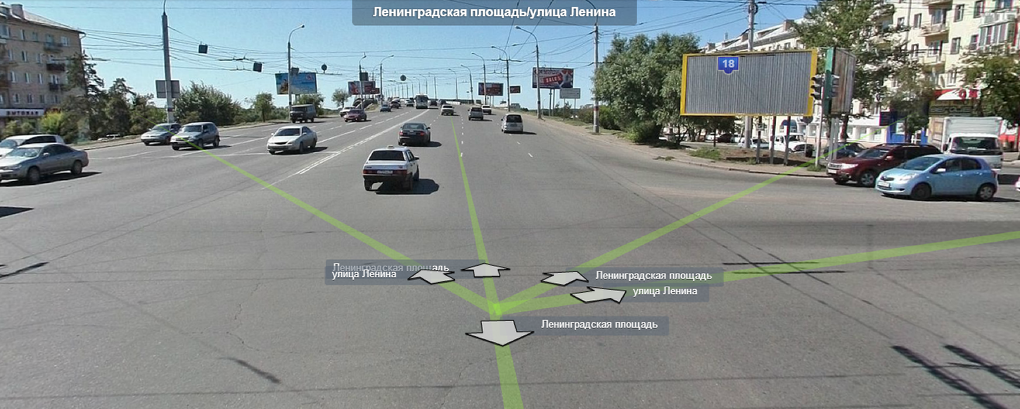 Схема движения на ленинградском мосту омск