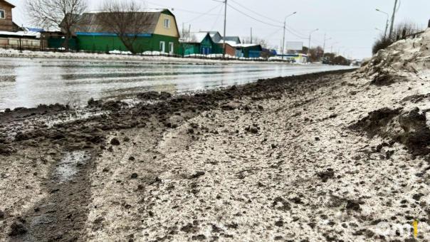 В Омской области топит посёлок у Иртыша