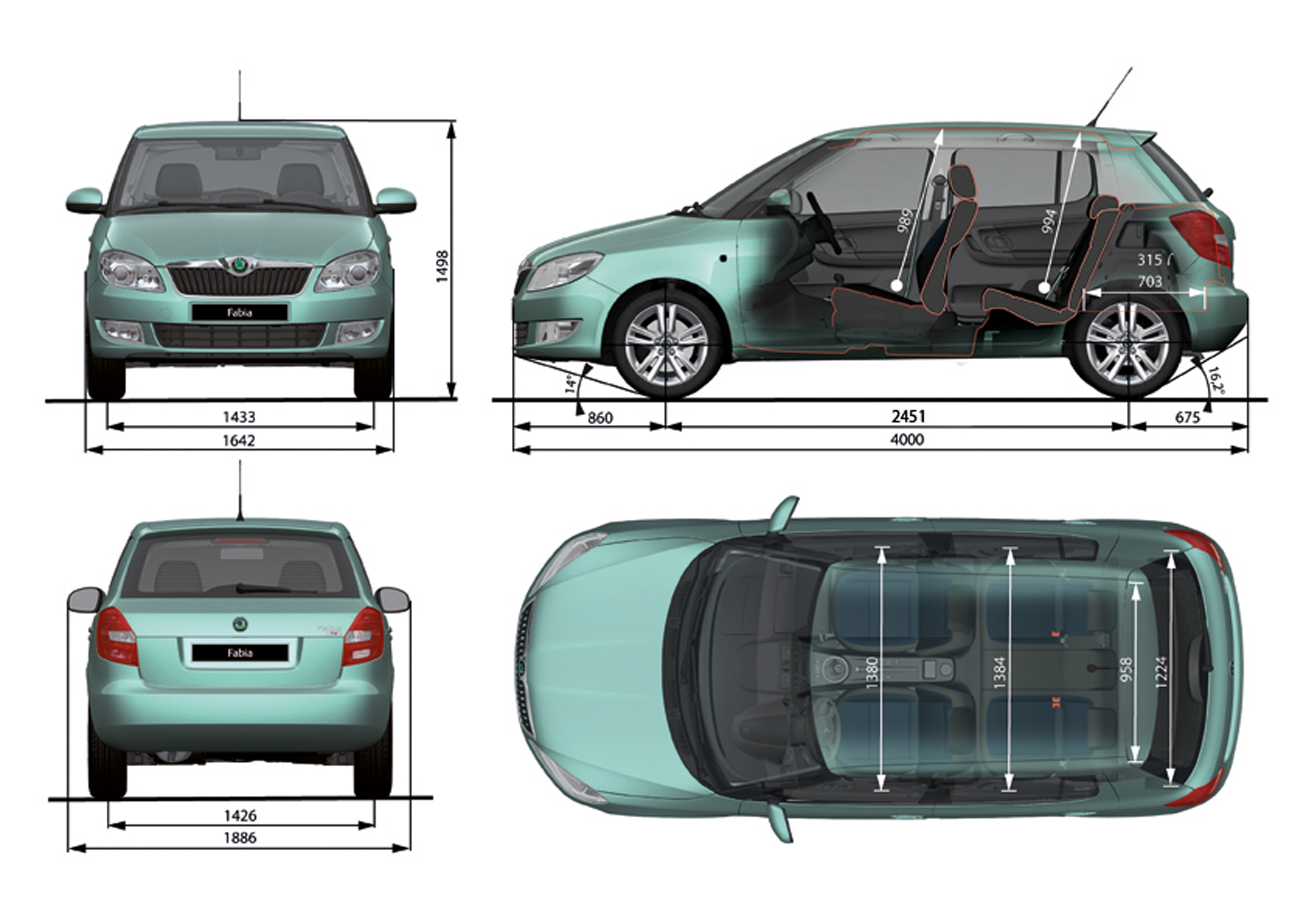 Шины skoda roomster. Габариты Шкода Румстер 2012. Шкода Фабия универсал габариты. Габариты Шкода Фабия 2 хэтчбек. Гкода роммтал габариты.