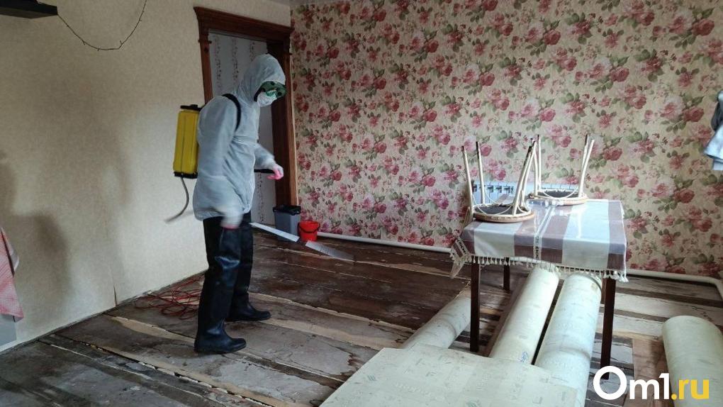 Виталий Хоценко: на севере области начали сушить и дезинфицировать дома