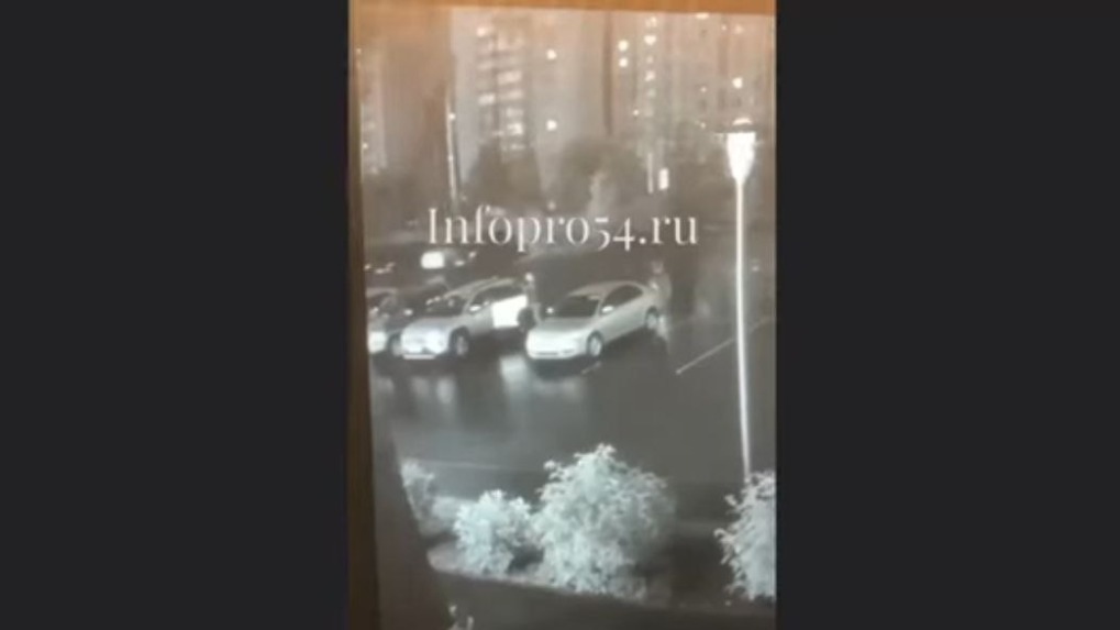 Расстрел киллером новосибирского бизнесмена попал на видео