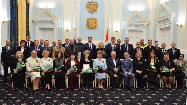 Экс-губернатор Омской области Полежаев получил орден Александра Невского