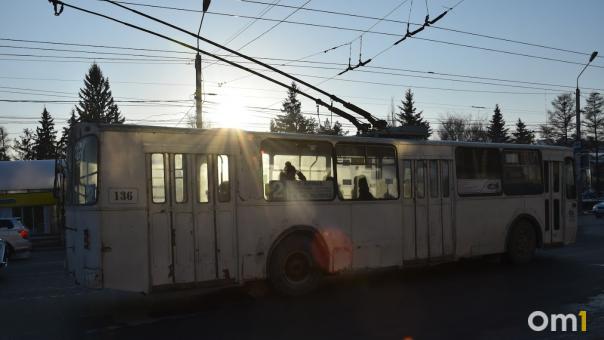 В канун Нового года с омичкой произошла неприятная ситуация в троллейбусе