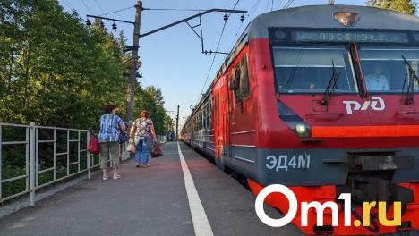 Расписание омских пригородных электричек изменят на две недели