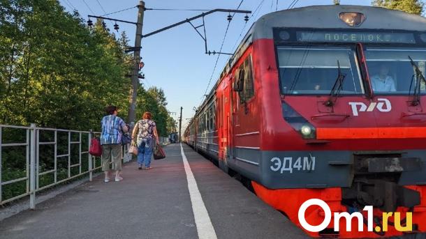 Расписание омских пригородных электричек изменят на две недели