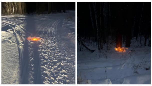 На кладбище в Новосибирске нашли нечто странное — как могли появиться эти круги?