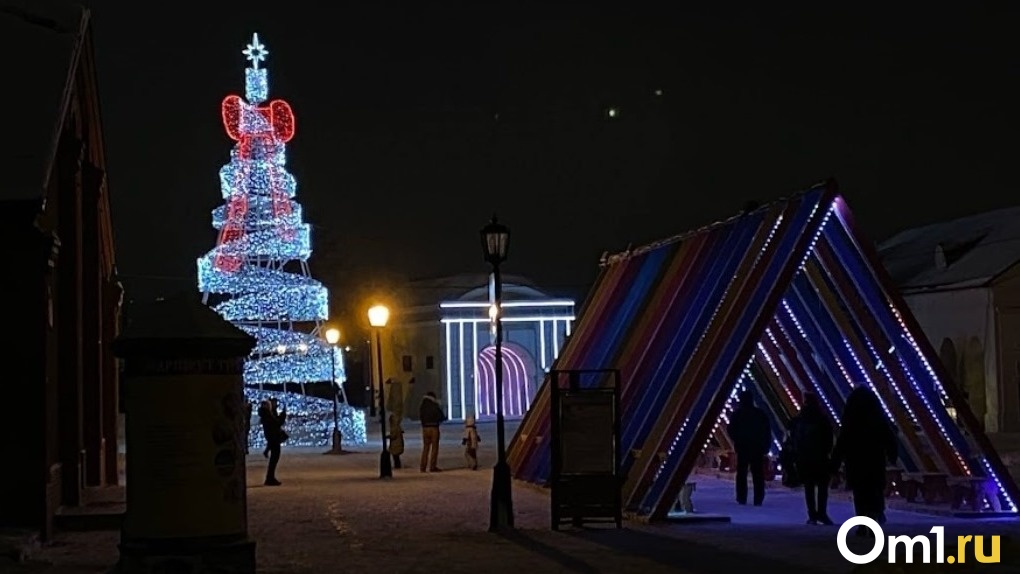 Омская мэрия ищет того, кто украсит город к Новому году и Рождеству