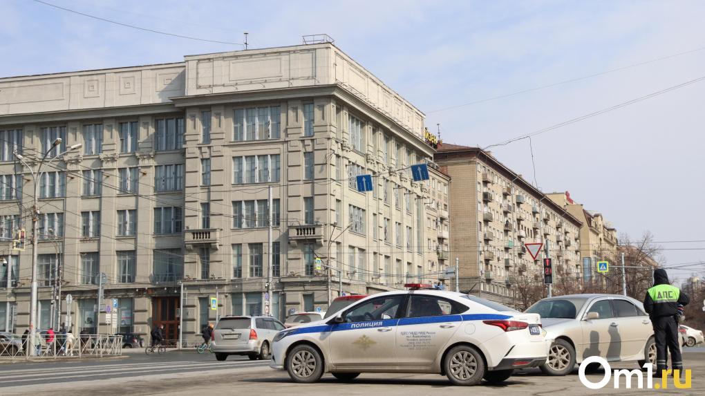 В центре Новосибирска из-за ДТП образовалась пробка