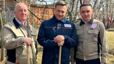 «В сплочении — наша сила». Андрей Жуковский рассказал о субботнике в ОМСКЭЛЕКТРО