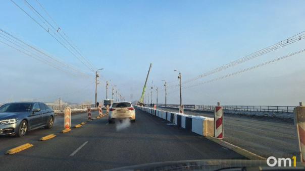 В ночь на воскресенье в Омске закроют мост у Телецентра