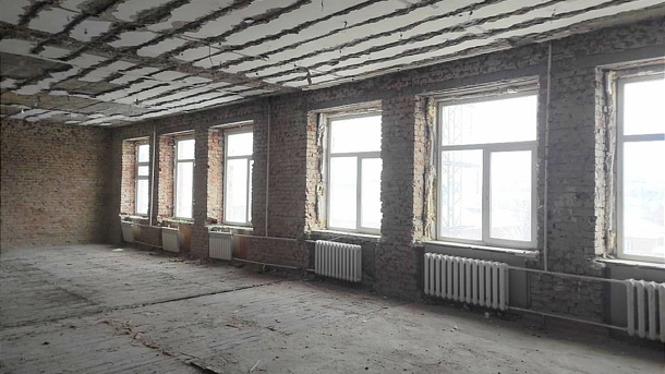 Мэр Омска рассказал, на каком этапе капитальный ремонт здания школы № 88