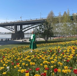 Фестиваль тюльпанов начался в Новосибирске