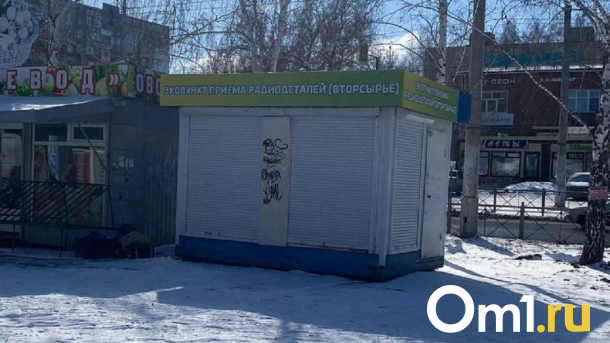 Омичи возмущены появлением ларька после запрета на их установку