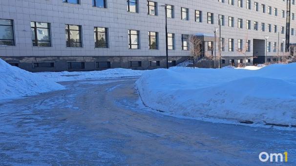Омичам рассказали, где оставить обращения на уборку снега и наледи