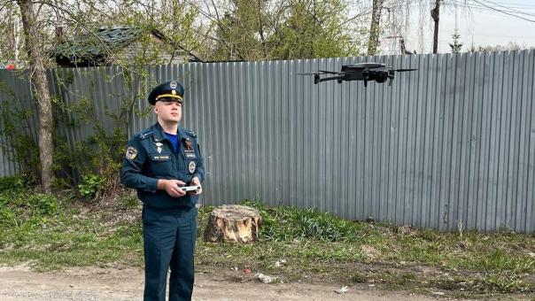 С неба видно всё: беспилотники МЧС выслеживают поджигателей в Новосибирской области