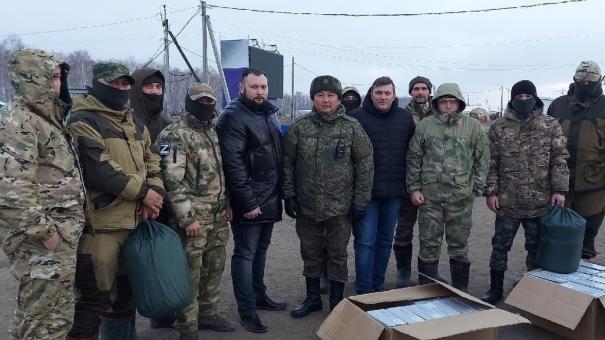 Фонд развития народной инициативы передал мобилизованным помощь на 156 тысяч рублей
