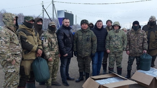 Фонд развития народной инициативы передал мобилизованным помощь на 156 тысяч рублей