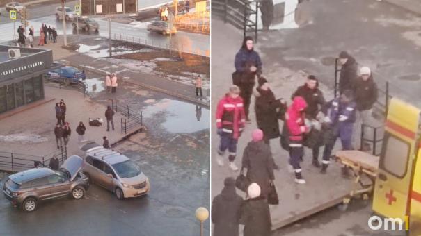 У омского «Фестиваля» обнаружили человека без сознания