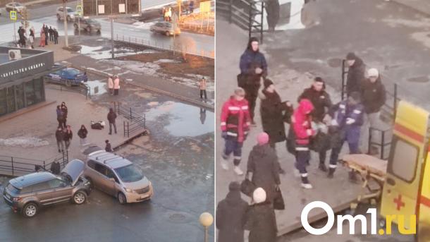 У омского «Фестиваля» обнаружили человека без сознания