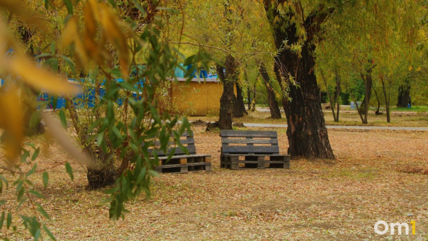 В Новосибирске на территории парка «Каменка» обустраивают арт-объект «Ветряки»