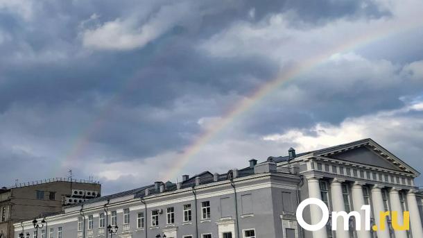 В Омске заметили необычное для зимы природное явление