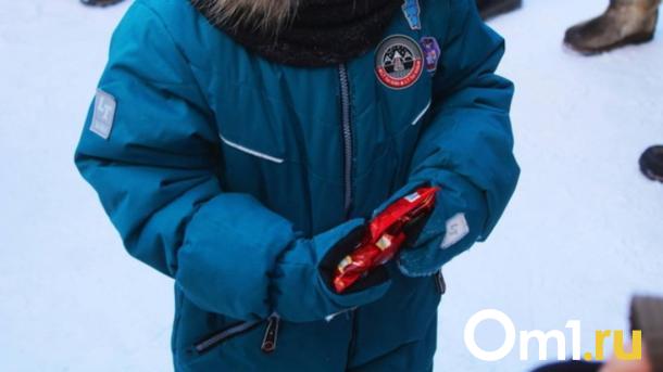 В Новосибирске освободили годовалого малыша, застрявшего в стульчике