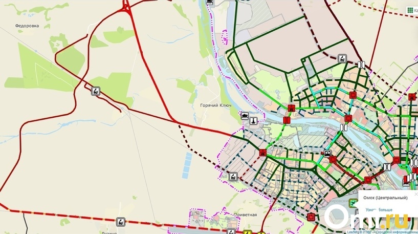 Интерактивная карта омск генплан