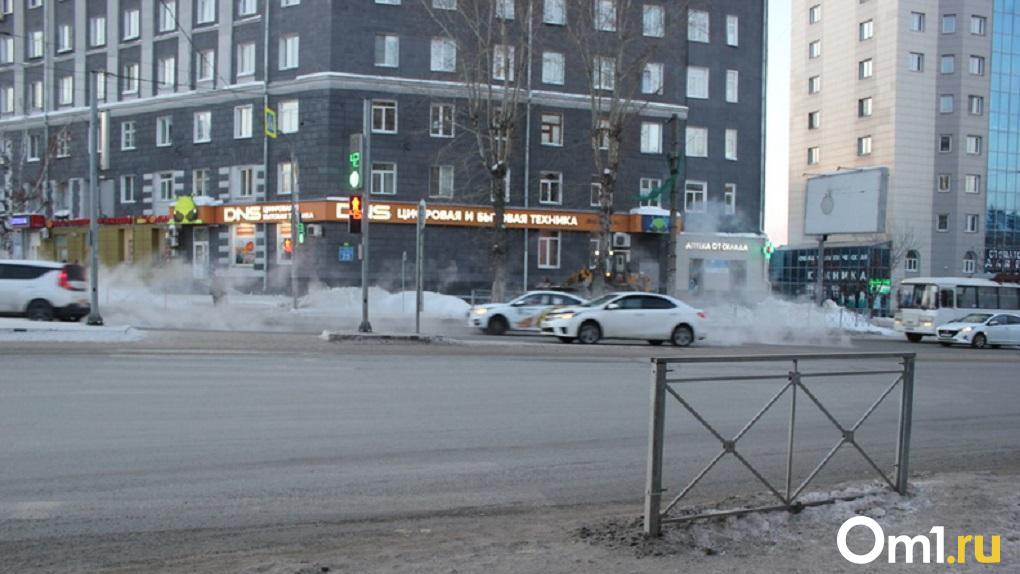 В Омске за 8 миллионов установят почти два километра пешеходных ограждений