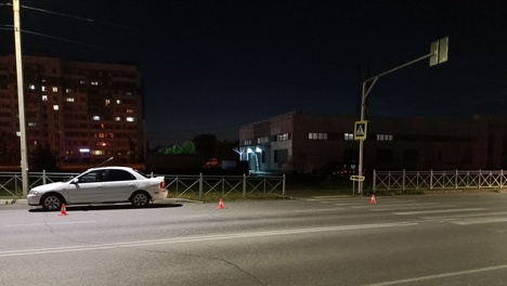 Омич на иномарке сбил школьницу на пешеходном переходе