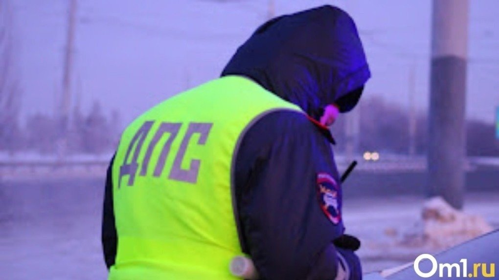 В Омске поймали пьяного мотоциклиста без водительских прав