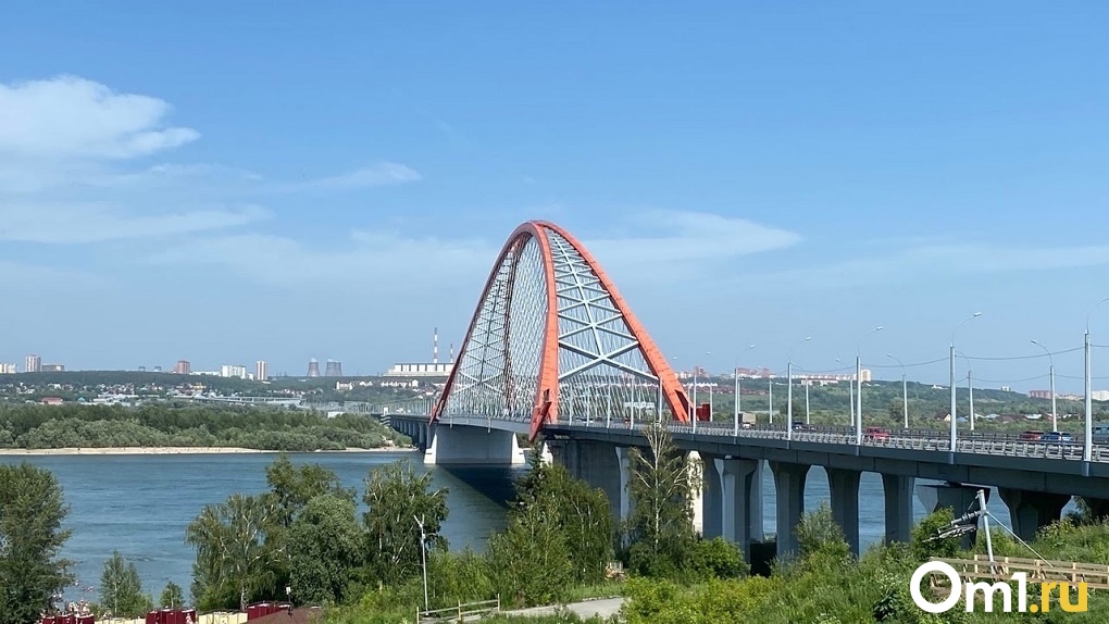С Бугринского моста в Новосибирске упали двое мужчин
